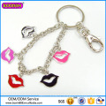 New Products Fashion Jewelry Keychain, Red Clips Charms Key Chain#15538